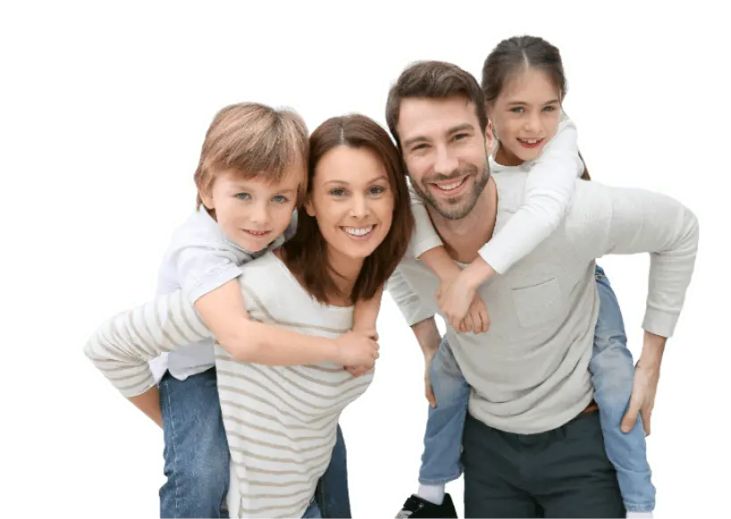 Picture of a happy family